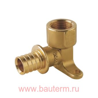 Уголок настенный с креплением 20 x 3/4"Внутр аксиальный ProFactor (10/30)