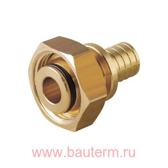 Переходник с накидной гайкой (евроконус) 16 x G 3/4"Внутр аксиальный ProFactor (10/100)