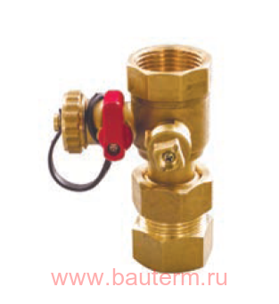Клапан отсекатель для расш баков со сливом, 1", JULONG