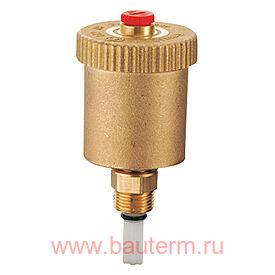 Автоматический воздухоотводный клапан с запорным клапаном 1/2" GIACOMINI