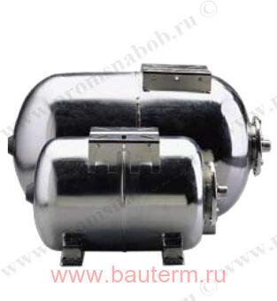 Бак мембранный INOX-PRO 24 л, Гориз.,10Br, 1" ZILMET