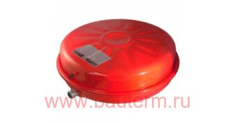 Бак мембранный OЕМ-PRO 10л (плоский,круглый d=387 мм, h=110 мм, 3 Бара, 3/8", -10 +99С
