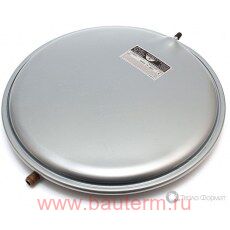 Бак мембранный OЕМ-PRO 6 л (плоский,круглый d=337 мм, h=76 мм, 3 Бара, 3/8", -10 +90 С