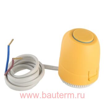 Электротермический сервопривод VALTEC, норм. ЗАКР., питание 24 В,