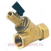 Фильтр FVR- D со спускным краном Rp 1" PN25 Тмакс.= 130 грд.С латунь, Danfoss