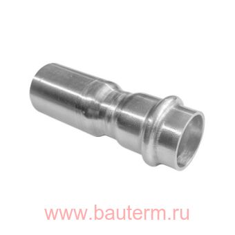 Фитинг из нержавеющей стали – вставка переходная 35 х 18, VALTEC