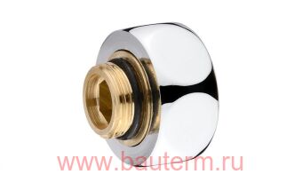 Фланец с накидной гайкой ProFactor Chrome п/суш г/ш 1" х 3/4" (10/200)