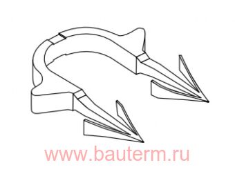 Гарпун-скоба REHAU-RAUTAC(ст.арт.240221)
