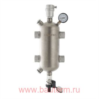 Гидравлическая стрелка из нерж. стали 1", VALTEC