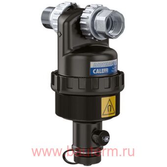 Грязеуловитель горизонтальный Dirtmagslim 3/4" технополимер, Caleffi