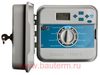 Hunter PC-401-E - контроллер наружний, от 4 до 15 зон