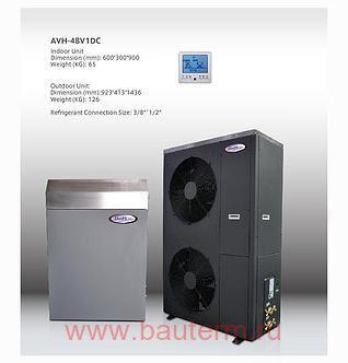 Инверторный тепловой насос "Воздух-Вода" AVH-48V1DС