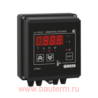 Измеритель-регулятор двухканальный 2ТРМ1-Щ1.У.РР ОВЕН