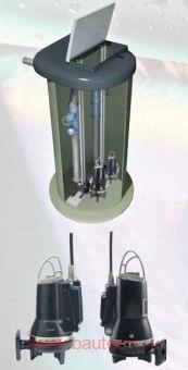 Канализационная насосная станция PPS 1000/3000-1-SEG.40.09.E.2.1.502, Grundfos