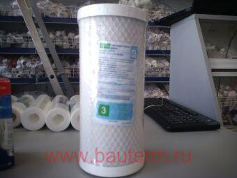 Картридж CTO-10 Jumbo (карбон-блок) с прессованным активированным углем, ITA 10" Big