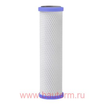 Картридж карбон-блок "Silver"с прессованным активированным углем + коллоидное серебро, ITA