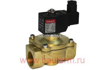 Клапан электромагнитный 220 В SMART 2" DN 50 Нормально Открытый 10 бар МОСКЛАПАН