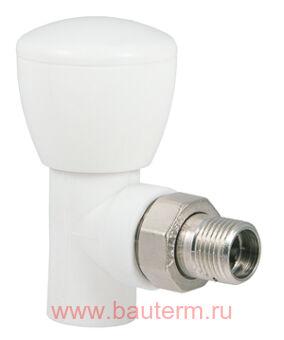 Клапан PPR для подключения радиатора угловой 25х3/4" V, VALTEC