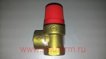 Клапан предохранительный ProFactor г/г 1/2" (2,5 bar) (1/100)