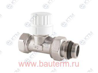 Клапан радиатора термостат. прямой с преднастройкой и уплотн. ProFactor 3/4" (10/80)