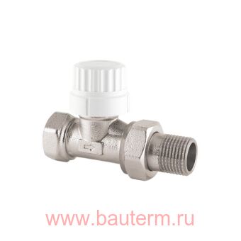 Клапан радиатора термостат. прямой с преднастройкой ProFactor 1/2" (10/100)