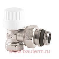 Клапан радиатора термостат. угловой с преднастройкой и уплотн. ProFactor 3/4" (10/80)