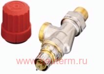 Клапан термостатический RA-N 15 осевой, нар. резьба, Danfoss