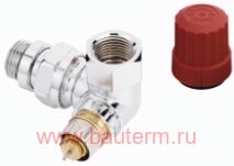 Клапан термостатический RA-N Ду 15 угловой (хром), Danfoss