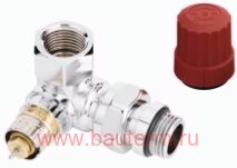 Клапан термостатический RA-NCX Ду 15 угловой прав хром, Danfoss