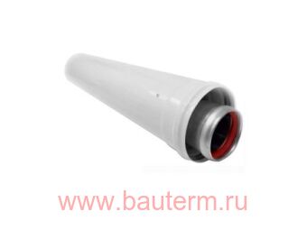 Коаксиальный удлинитель ППР для конденс.котлов Ду 80/125мм длина 500мм BAXI