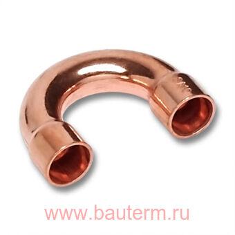 Колено 180 ВП-ВП (2-растр.) 10 медь/пайка, Sanha