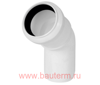 Колено - отвод 160/15 бесшумная канализация SKВ OSTENDORF