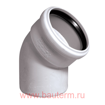 Колено - отвод 160/30 бесшумная канализация SKВ OSTENDORF