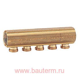 Коллектор 1" x 16 /5 МЕЖОСЕВОЕ РАССТОЯНИЕ 35 ММ GIACOMINI