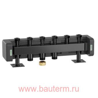 Коллектор 120/80 для групп быстрого монтажа 3х1.1/2", 125мм, вход 1.1/2" CALEFFI