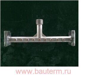 Коллектор газовый с форсунками ПГ для котла SIGMA ECO PTD 14kW, ALPHATHERM