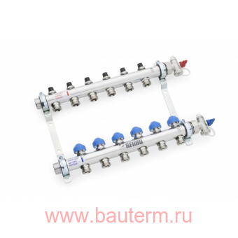Коллектор Распределительный нерж HКV 03 V2A с вентилями REHAU (ст. арт. 250637)