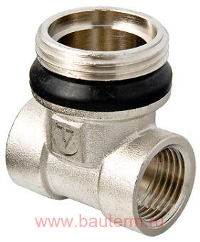Коллекторный тройник 3/4"х1/2"х3/8", VALTEC
