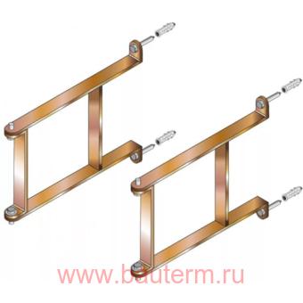 Комплект для настенного крепления распределительных модулей до 85 кВт, Huch EnTEC