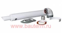 Комплект коаксиальный d 60/100 - 0,75 м.
