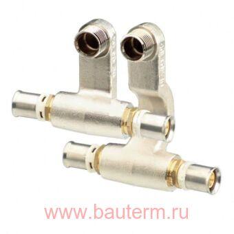 Комплект-пресс плинтусного подключения для радиаторов HK, alpex-duo, 20x2,0 - 1/2" НР FRAENKISCHE