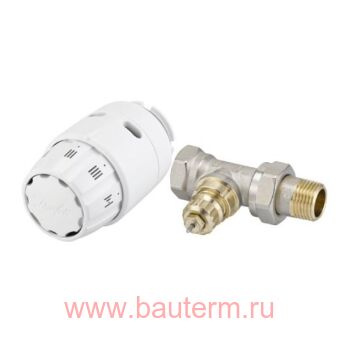 Комплект RAS-C2+кл-н б/преднастр.RA-FN 1/2" прямой (013G0004+013G6040) боковое подключение