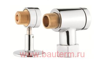 Комплект угловой декоративный ProFactor Chrome п/суш ш/г 1/2" х 3/4" (2/20)