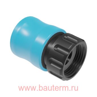 Коннектор быстросъем с клапаном ВР 3/4" блистер Cellfast