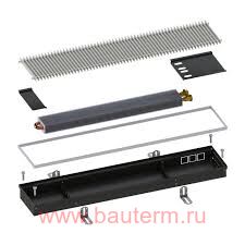 Конвектор внутрипольный компактный h=90мм ITTL 202Вт 22х70см ITERMIC