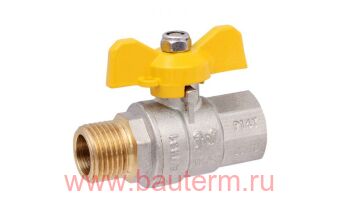 Кран шаровой для газа PF GAS г/ш/б 1" (6/48), ProFactor