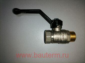 Кран шаровой латунный LD Pride 47.50.B-Н.Р рычаг