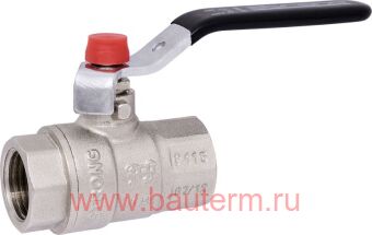 Кран шаровой PF STRONG г/ш/р 1" (4/40) усиленный Вн-Нар ручка-рычаг, ProFactor