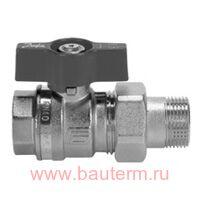 Кран шаровый BVR-F с "американкой"Rp 3/4"" PN 40 Тмакс.= 110 грд.С, Danfoss