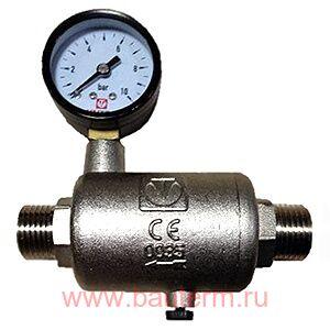 Линейный редуктор -ограничитель расхода НР-НР 1/2", VALTEC
